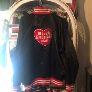 Tuesday Bassen Mixed Emotions Club Bomber Jacket